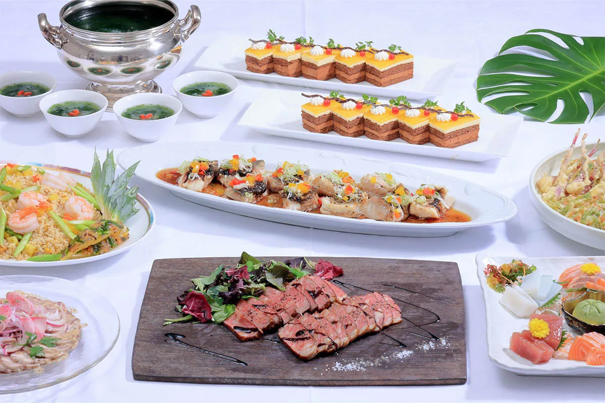 Japanese, Western, and Chinese Table Service Plan
