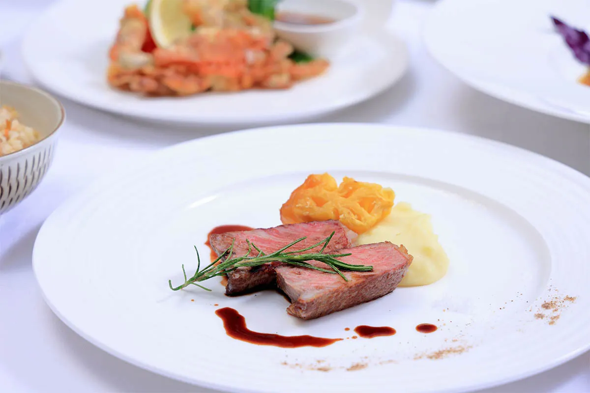 Japanese, Western, and Chinese Kaiseki Plan