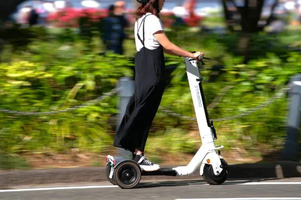 Rental three-wheeled mobility