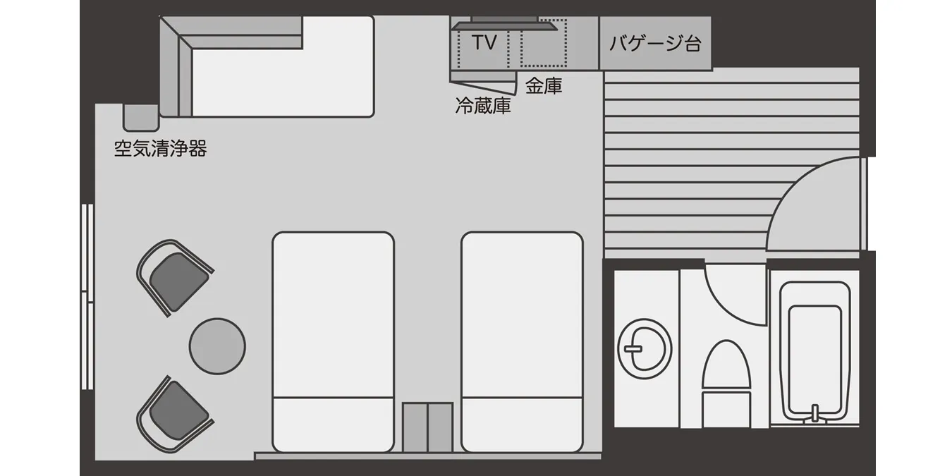 Corner Twin
