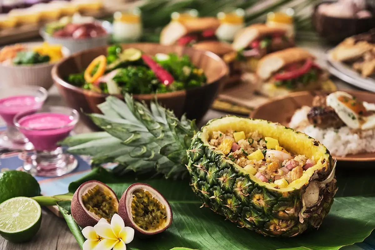 Summer harvest festival, Southern French Provençal cuisine