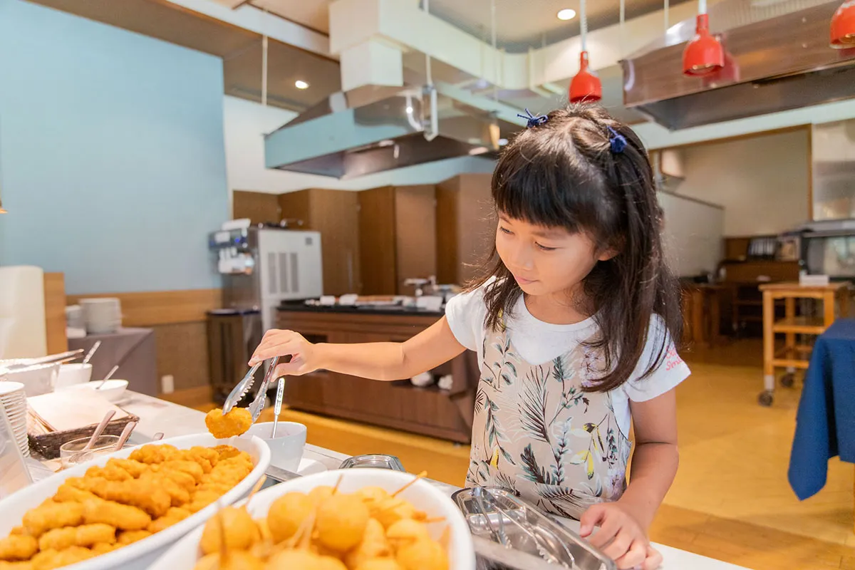 Kids' menu