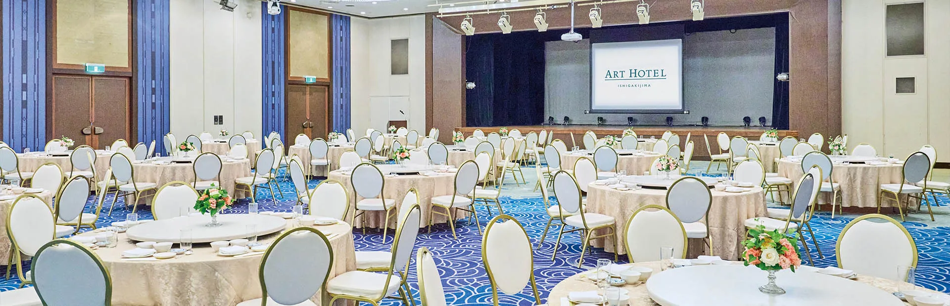 Accommodation and group banquet plan