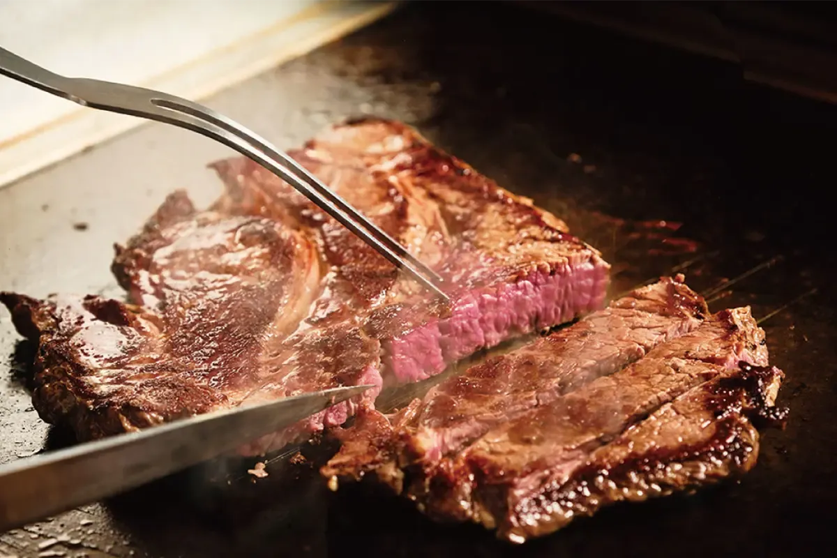Beef sirloin steak