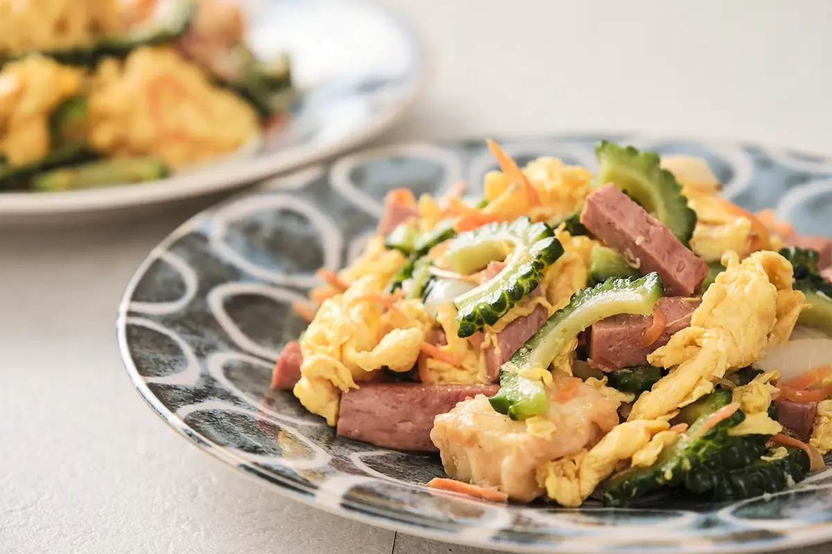 Bitter melon stir-fry