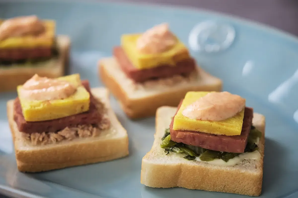 Pork and Egg sandwich