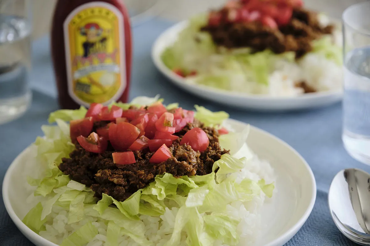 Taco rice